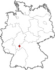 Karte Glattbach, Unterfranken